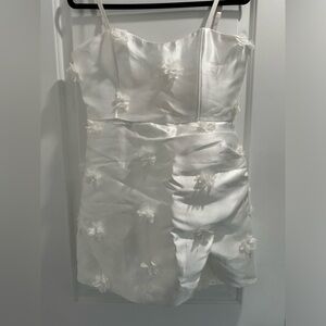 Klesis White Mini Dress